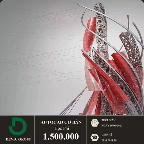 KHÓA HỌC AUTOCAD CƠ BẢN - NÂNG CAO